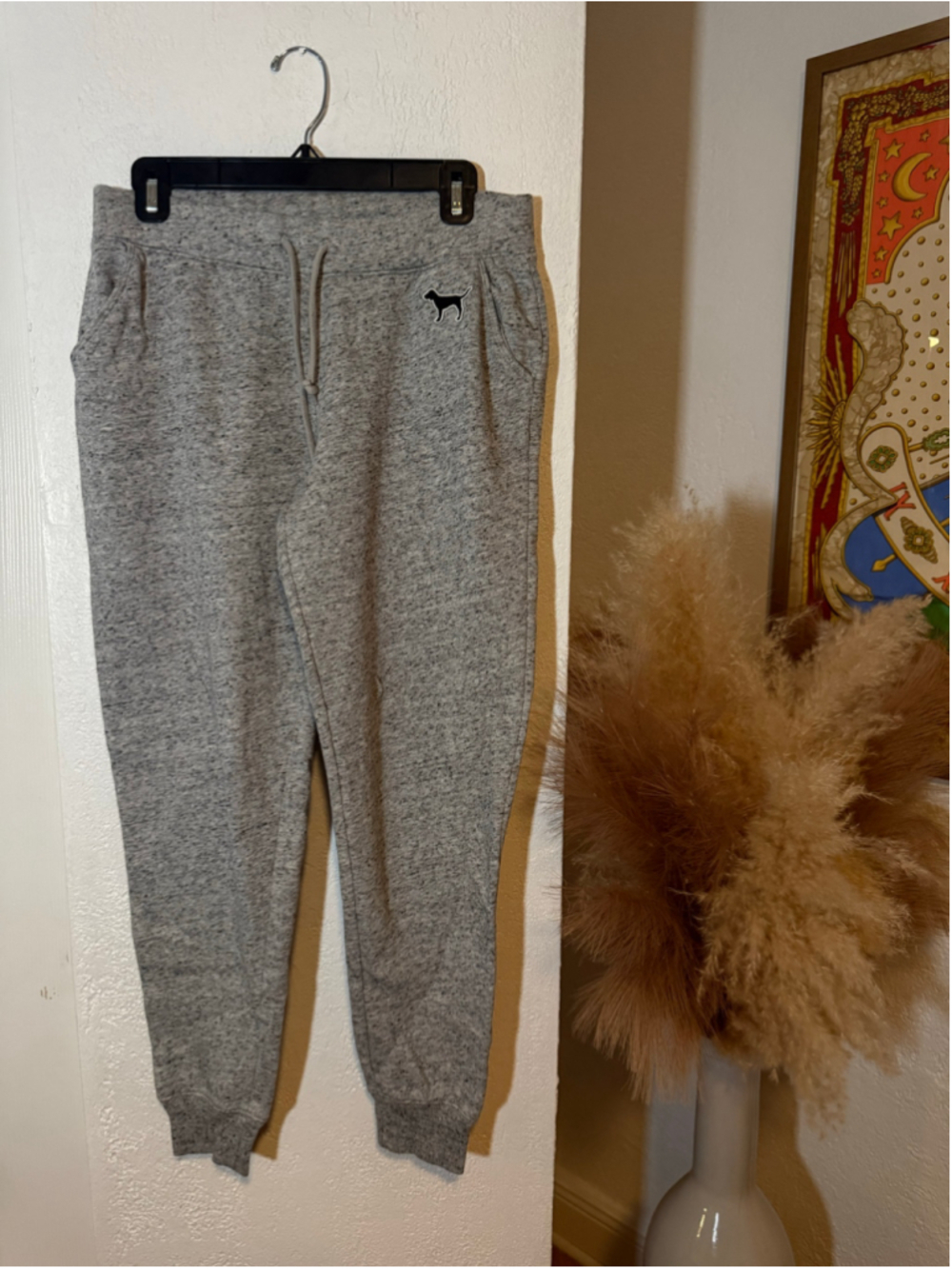 Preowned, Women's Victoria's Secret PINK Joggers, Grey , Size S
